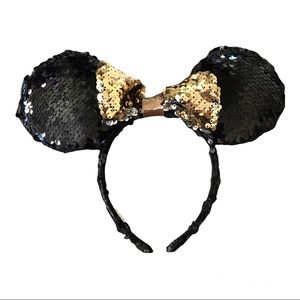 Disney Sequin Minnie Mouse Ears Headband